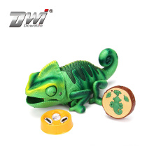 HOT Infrared Miraculous Insects Set Simulation Inductive RC Toy Plastic  chameleon with eating function